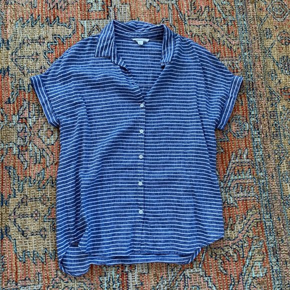 beachlunchlounge Tops - Striped Button Down